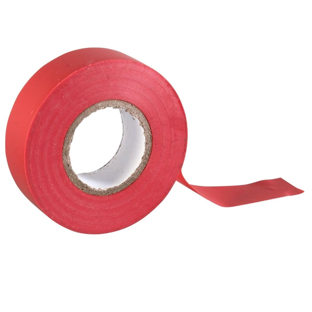 GOCABLETIES Isolierband Rot 19 mm x 20 m 250 Rollen
