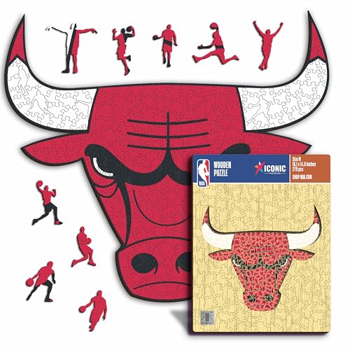 ♻️ Puzzle in 100% legno sostenibile, spesso 0,3 cm. Questo puzzle in legno con licenza ufficiale NBA è realizzato con materiali di prima qualità per un'esperienza durevole.
