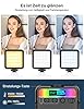 Videoljus RGB, Ulanzi VL49 LED-videolampa med 2000 mAh batteri, litet dimbart kameraljus 2500 K–9500 K, bakre magneter, kompakta fotoljus för makroinspelningar, produktfotografering och YouTube Vlogs #2