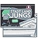 KARTENVERSAND24 Stadt Land Fluss Jungs Geschenk-Idee für Jungen ab 9 10 12 Jahren Geschenke Junior Spiel-block Geburtstagsgeschenk Edition Wichtelgeschenk Kinder