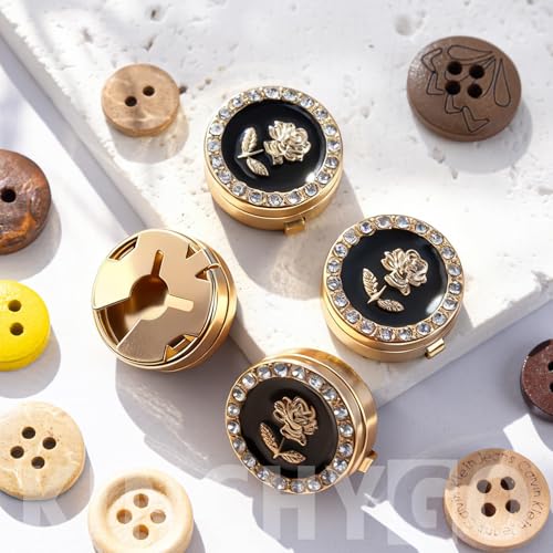 4 cubiertas de botones para smoking para hombres miniatura 4