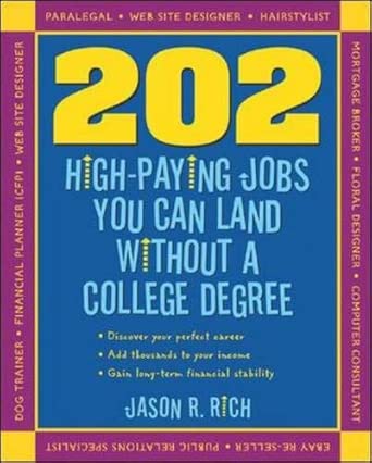 202 High-Paying Jobs You Can Land without a College Degree book cover
