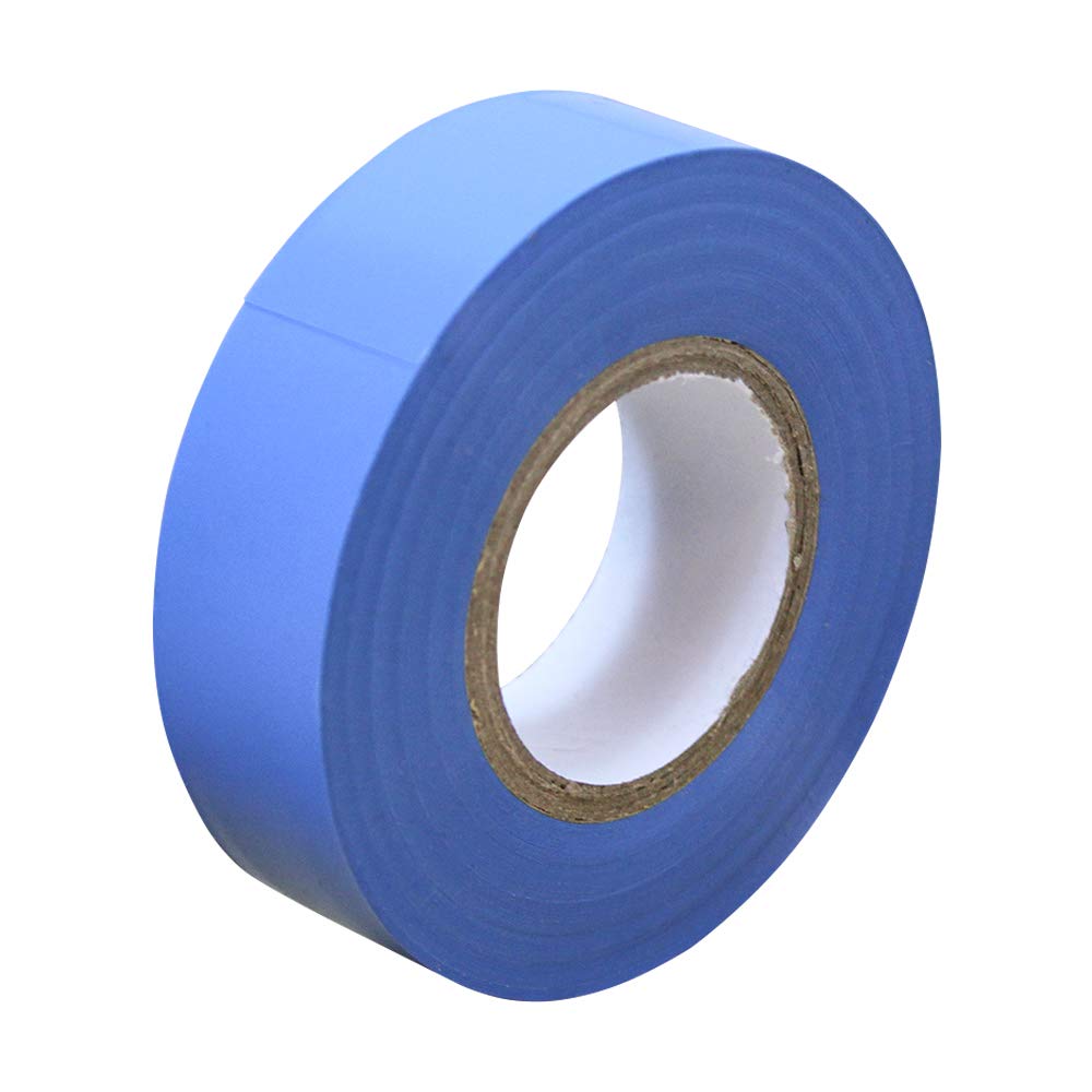 Faithfull FAITAPEPVCBL Blue PVC Electrical Tape 19 mm x 20 m