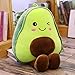 45 cm avocat en peluche jouets mignon avocat oreiller/coussin Kawaii fruits en peluche poupée jouets pour enfants jeter oreiller cadeau d'anniversaire