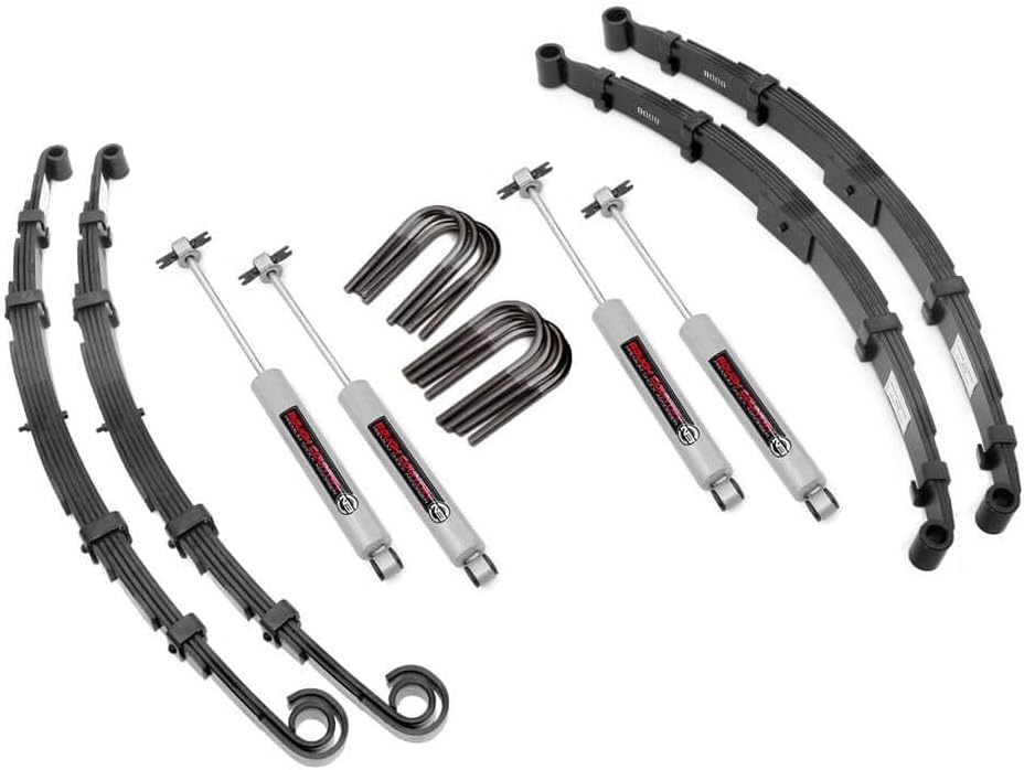 Rough Country 2.5" Suspension Lift Kit for 1955-1968 Jeep CJ 4WD - 60030