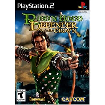 Video Game Robin Hood Defender of the Crown - PlayStation 2 Book