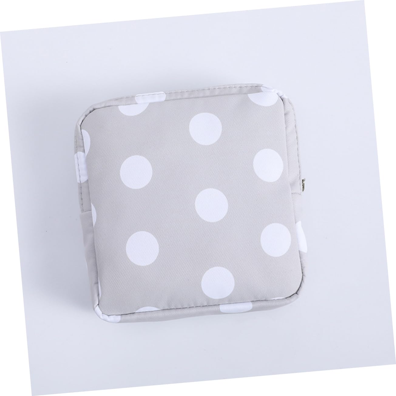 2 Pcs Diaper Bag Sanitary Towel Storage Pouch Diaper Pouch Storage Bag Zipper Outdoor Girl, As Shown, 13*13*3CM