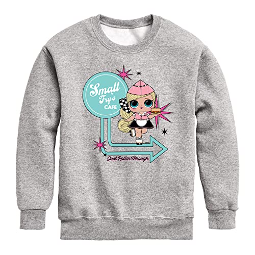 HYBRID APPAREL - Lol Surprise! - Small Frys Cafe - Toddler And Youth Crewneck Fleece Sweatshirt