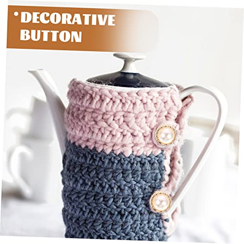 Boutons Faits Main Couture LALAFINA Accessoires Diy Ronds Décorations Vêtements Ethniques Pulls - 6