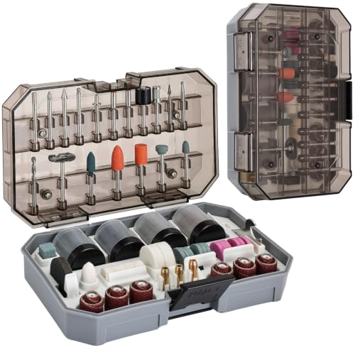 Katerk 260-Piece Rotary Tool Accessories Bits Set Compatible with Dremel - image 8