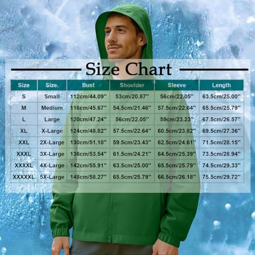 Xiaojmake Sun Protection Hoodie Rain Golf Jacket Men Waterproof Windbreaker Raincoat Lightweight Full Zip Spring Hiking Coat2