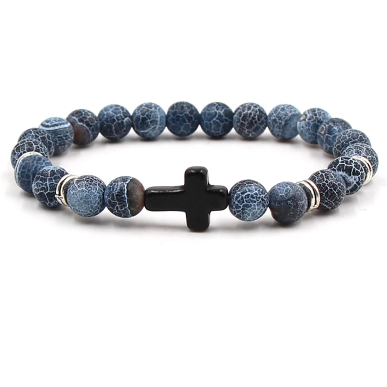 WBDWWTD Natursteinarmbänder für Sie und Ihn – 19 cm, 8 mm Perlen, tolles Geschenk für Frauen, Haushaltsarmaturen
