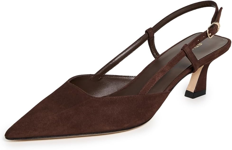 Stuart Weitzman Women's Vinnie Slingback Heels 50mm