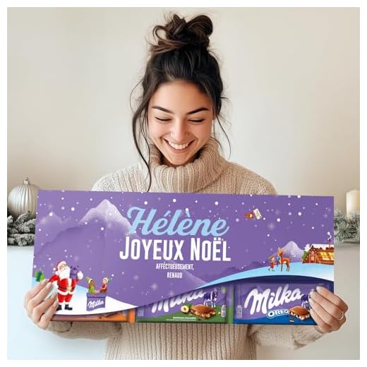 Méga Tablette de Chocolat Personnalisée Milka, 900 g