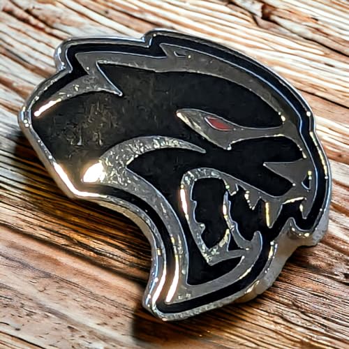 Pin de solapa Dodge SRT Hellcat con fijación segura para telas 4
