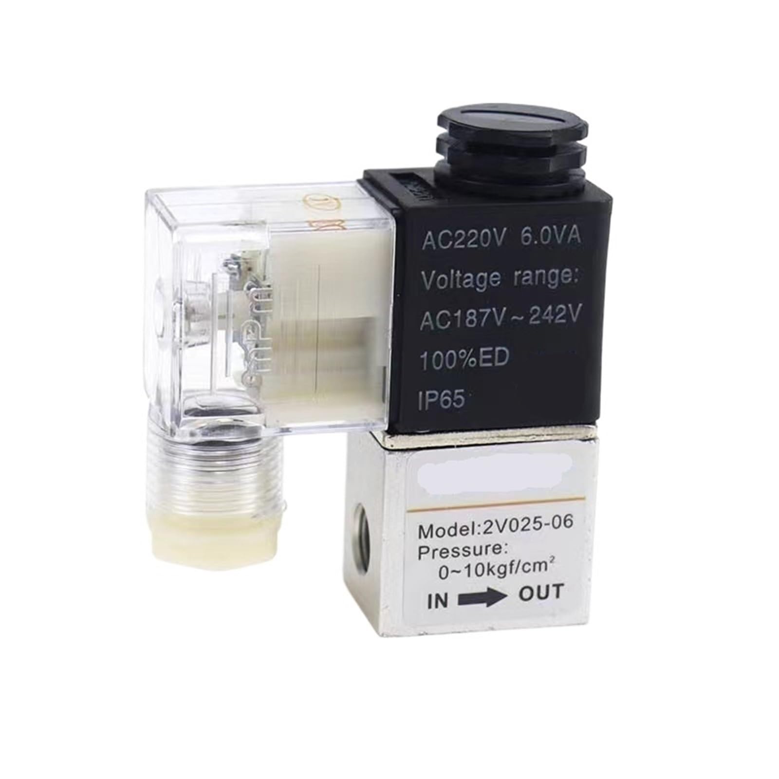 Nageoixsg 1-4 Solenoid Valves Normally Closed 1/4" Solenoid Valve Dc 12V 24V Ac 110V 220V(,Dc 12V)