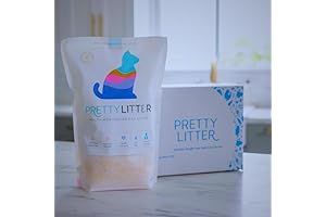 PrettyLitter 6LB Unscented Cat Litter: Innovative Health Monitoring for Your Feline Friend (2 Pack)