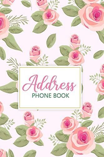 Address Phone Book: Alphabetical Addresses Organizer | Notebook for Keeping Addresses, Phone Numbers and Other Contact Details | Pretty Floral Design image 3