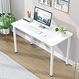 Probasto デスク ダイニングテーブル 勉強机 幅120×奥行60×高さ75cm パソコンデスク 丸い角 アジャスター付き 組立簡単 作業台 書斎デスク 在宅勤務 食事 オフィス 勉強