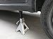 TONDA Jack Stands, 2 Ton 4,000 lb, Heavy Duty Steel Car Lifting Stand for Sedan SUV Coupe, Silver, 1 Pair