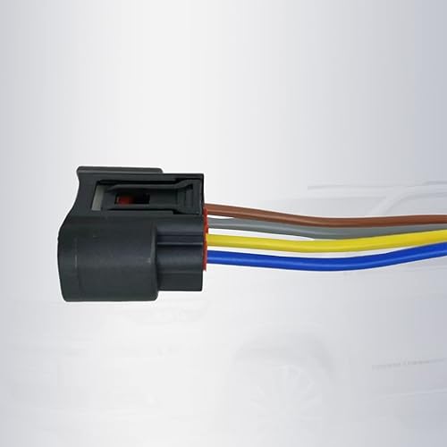 Miniatura 6 de cueclue Pack-6 - Arnés de conector de bobina de encendido, relé impermeable con arnés, adecuado para Toyota Camry Corolla Reiz Camry RAV4 (negro)