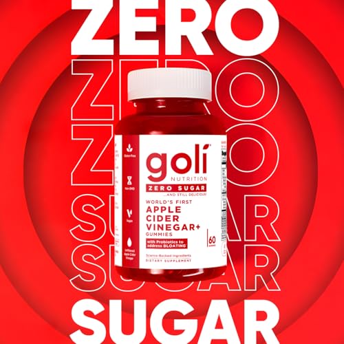 Goli Zero Sugar ACV Gummies with B12