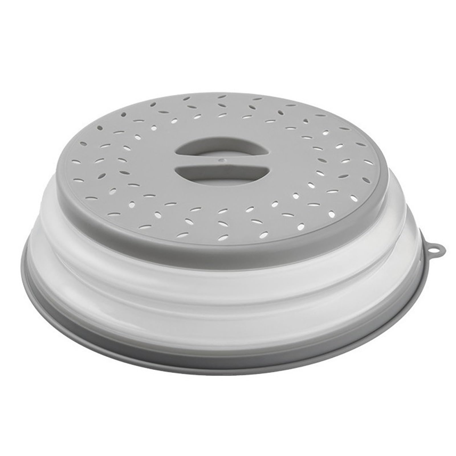 Oil-proof Microwave Splatter Cover Splash-proof Retain Fresh Lid Heat Resistant Kitchen Gadget(Red,31cm)(Grey,27cm)