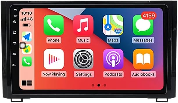 for Toyota Tundra Radio Upgrade 2014-2018,MekedeTech Android Car Stereo GPS Navigation 9 inch Head Unit Replacement,Touch Screen with Wireless CarPlay/Android Auto/FM,4 core 2+32G