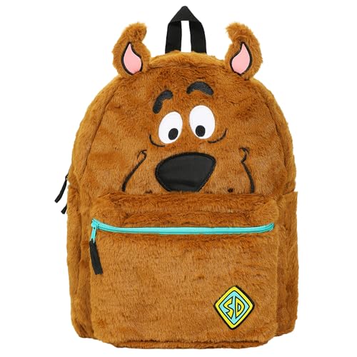 Scooby Doo Mochila de pelúcia Scooby & Gang 42 cm reversível
