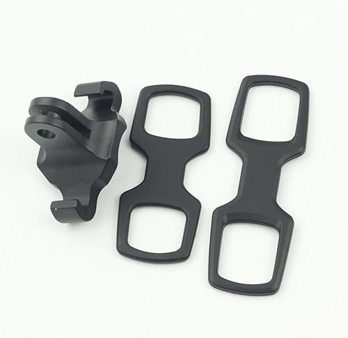Miniatura 4 de Fouriers HA-GP002 Soporte de montaje de luz de bicicleta para Garmin Bryton Computer Mounnt y Gopro Adaptador Cateye Alloy 6061-t6