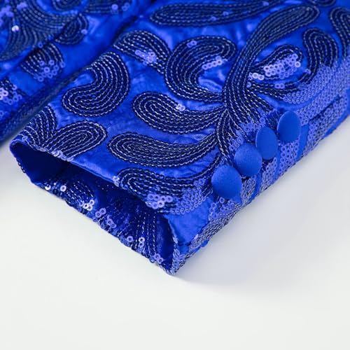 Veste de carnaval homme pour soirée décontractée et réveillon brillant - 5