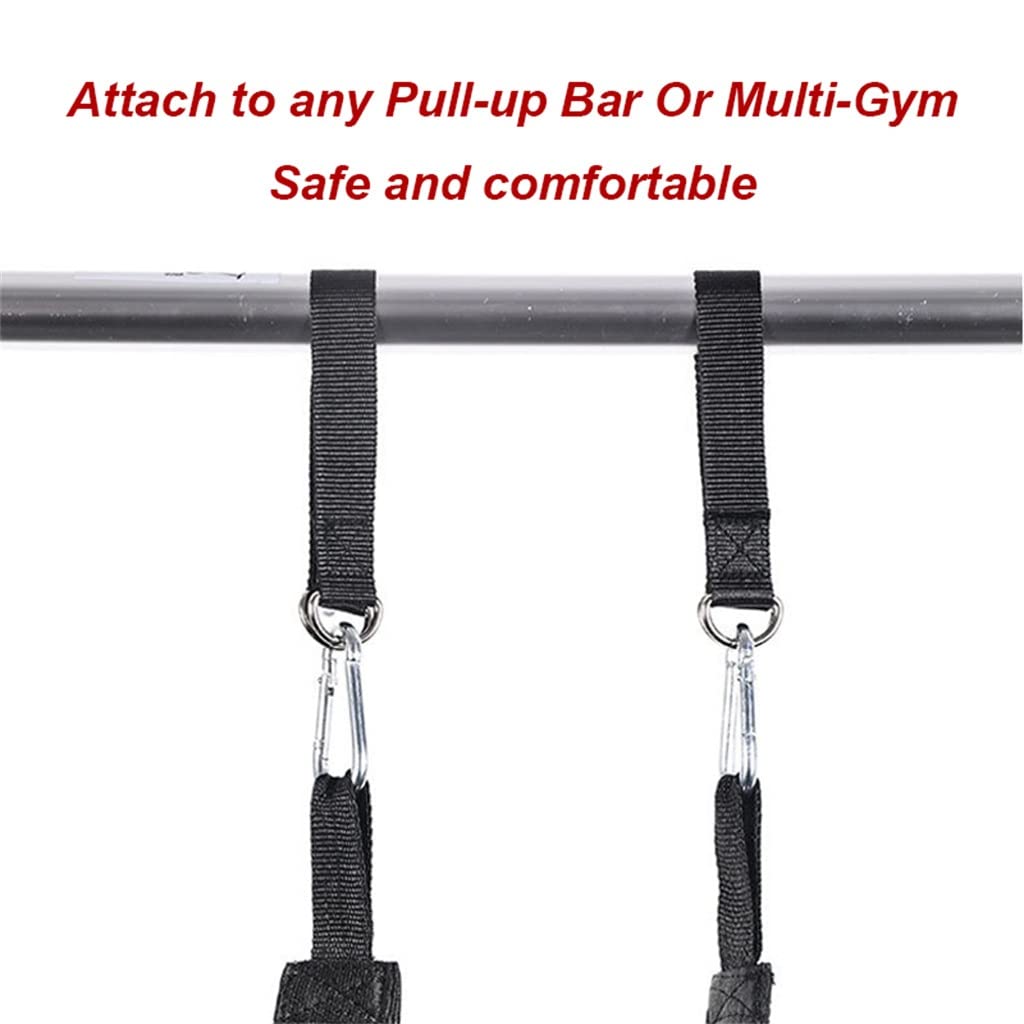 Fitness AB Sling Correas Suspensión Cinturón Pull Up Bar Heavy Duty Entrenamiento Muscular