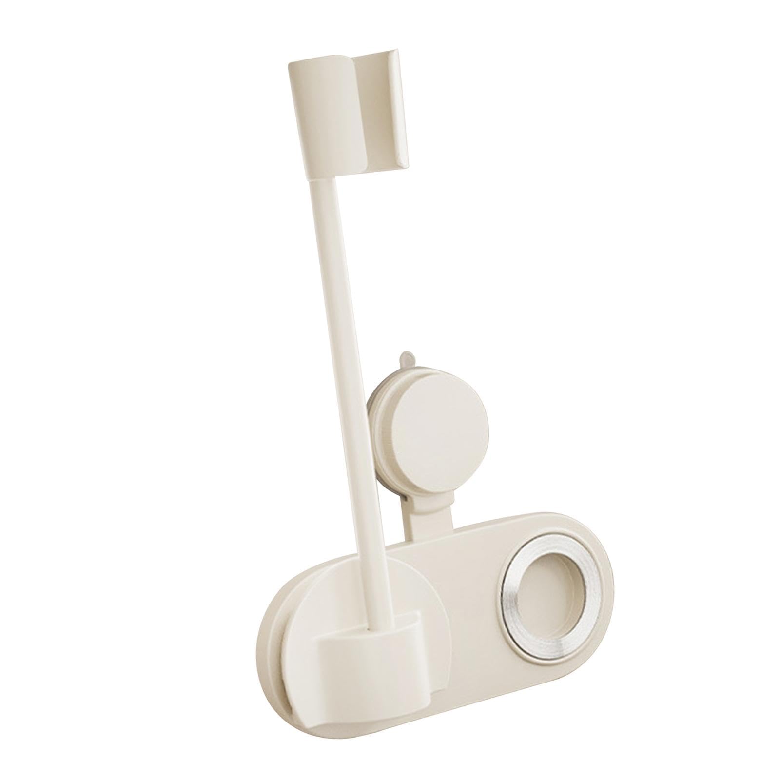 Hands Free Hair Dryer Stand Adjustable Height and Angle Hairdryer Storage Rack Wall Mounted Bracket for Household Salon