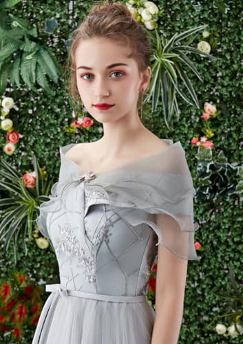 Sheer Shawls and Wraps for Evening Dresses Lightweight Bridesmaid Wedding Cape Coat Fashion Scarves Cover Up Summer2