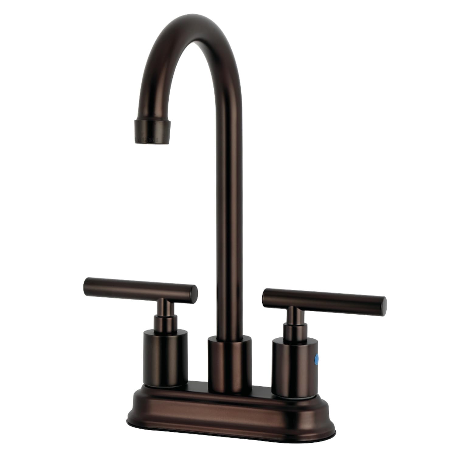 Robinet de bar Kingston Brass KB8495CML en bronze huilé 10,2 cm