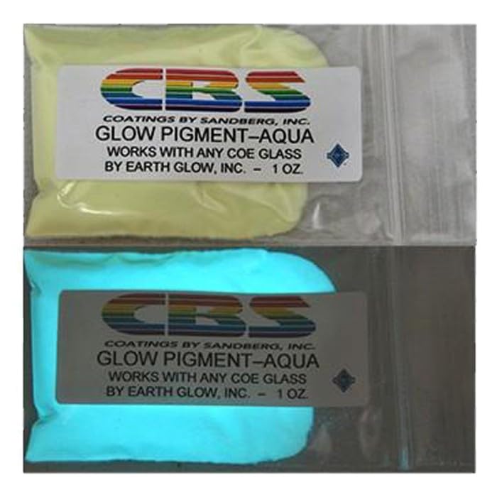 CBS Dichroic Glow Pigment – Aqua – 1oz. Bag