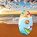 Menolana Skimboard Small Surfboard Beach Toy 35 inch Stand up Wooden Skim Board Sand Sliding for Gift Child Men Women Universal Adults