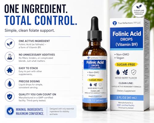 True Reflectionz Folinic Acid Drops