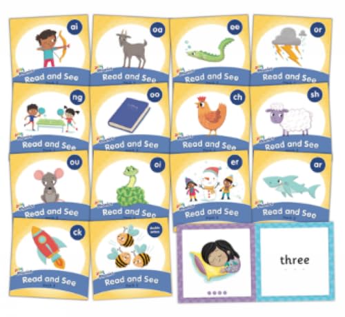 Jolly Phonics Read and See, Pack 2: In Precursive Letters (British English edition)