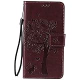 Einzigartiges Grafikdesign,Design wie Wallet,kann Karten legen,Kinderleicht zum Anbringen und Entfernen