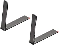 Vista 1 de uxcell Soporte para teléfono celular, paquete de 2 soportes de escritorio horizontales y verticales, soporte magnético plegable para teléfono