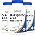 Nutricost D-Aspartic Acid Capsules (180 Caps) (3 Bottles)
