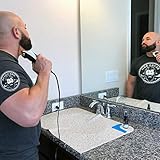 Groom Mat for Hair Dying, Cutting, and Beard & Mustache Trimming/Non Stick Surface, Easy to Clean