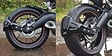 Produced by Pyramid Plastics YAMAHA MT09/FZ09/TRACER 900 (13 POSTERIORE Spray Protezione parafanghi NON ORIGINALI NERO 085200b