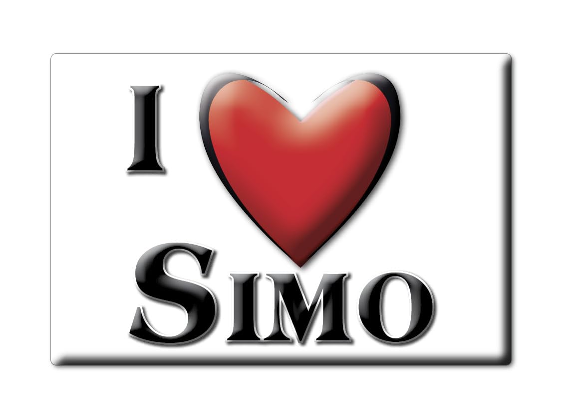 Simo Magnet Magnetic Names Gift Idea Birthday Graduation Birth Valentine's Day