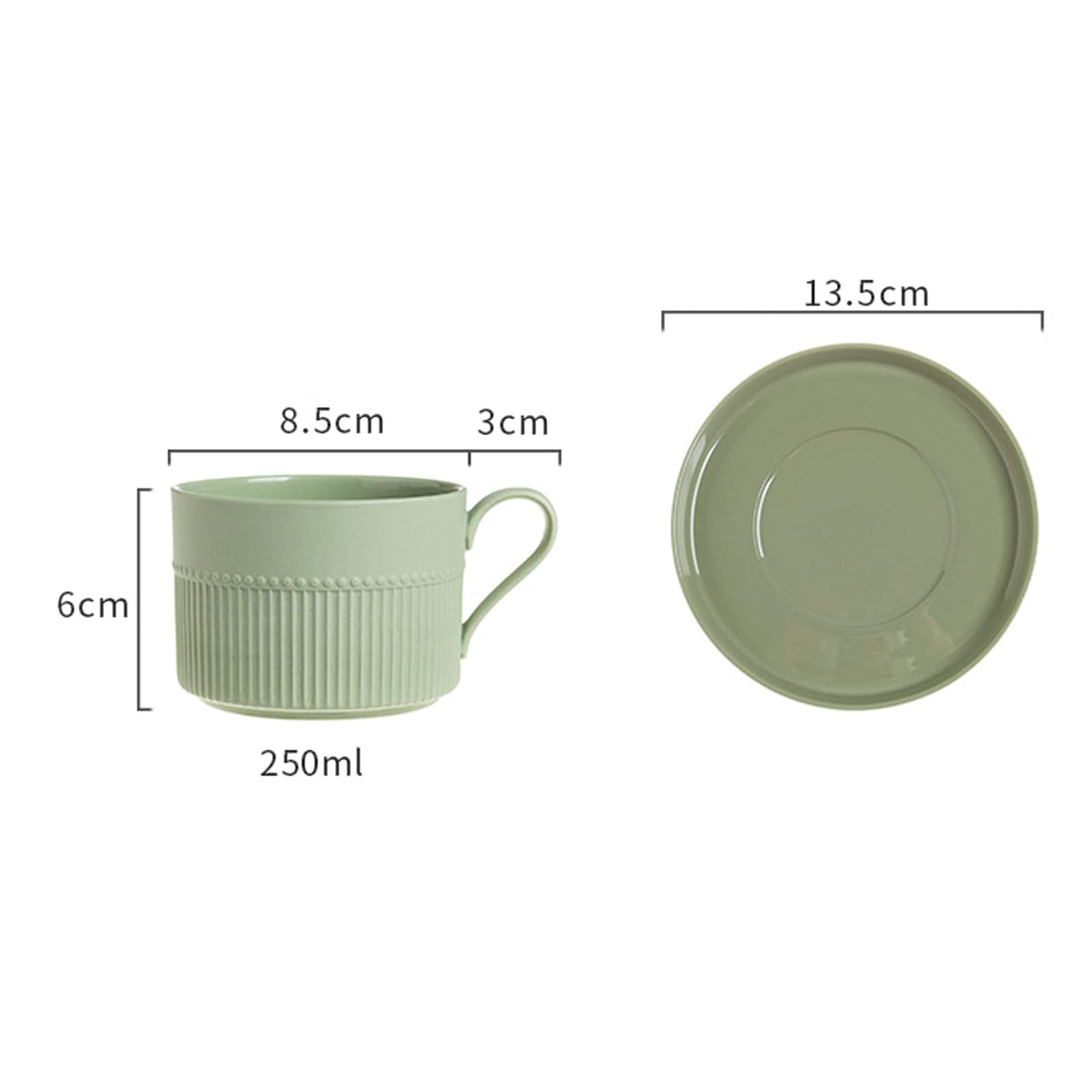 Orientalny ceramiczny zestaw do herbaty Zestaw do herbaty Porcelanowe filiżanki do espresso ze spodkami, porcelanowy kubek Filiżanki i spodki do herbaty, Ceramiczne zestawy filiżanek i spodków do kawy
