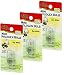 Zilla Mini Halogen Lamp Reptile Bulb, 50-watt, Day White (3 Pack)