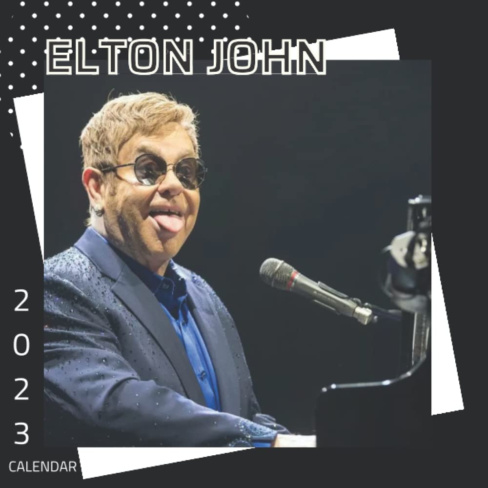 ELTÔN JOHN CALENDAR 2023 OFFICIAL Eltôn John Calendar 20222023,Eltôn