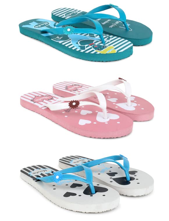 Phonolite Hawaii slipper chappal for women Daily use Hawaii chappal pack of 3 (B0B7BX3QNB) Amazon Price History, Amazon Price Tracker