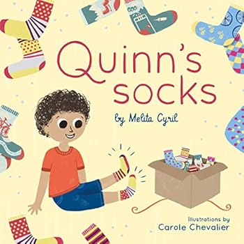 Hardcover Quinn's Socks Book